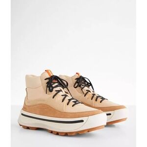 Sorel Ona 503 Waterproof Sneaker Tan Peach Womens 8